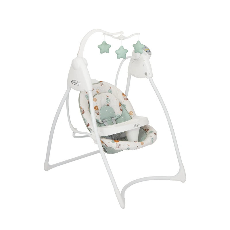 Graco Lovin' Hug Baby Swing With Plug – Up & Away