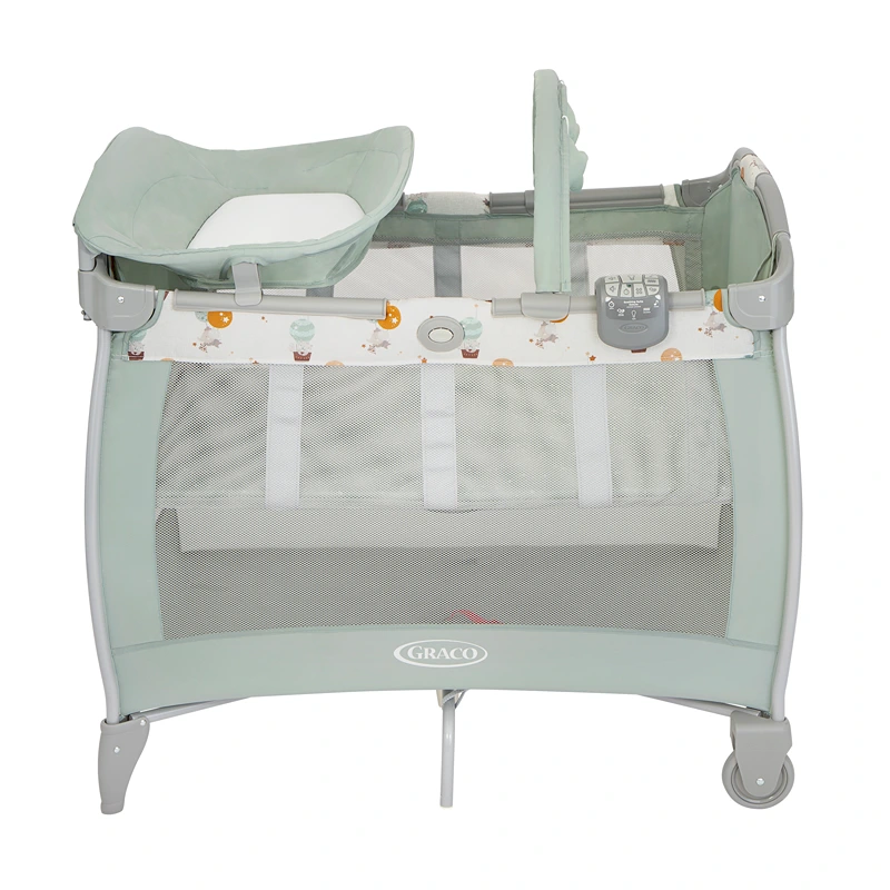 Graco Contour Electra Pack 'n Play Playard - (Up & Away) Green