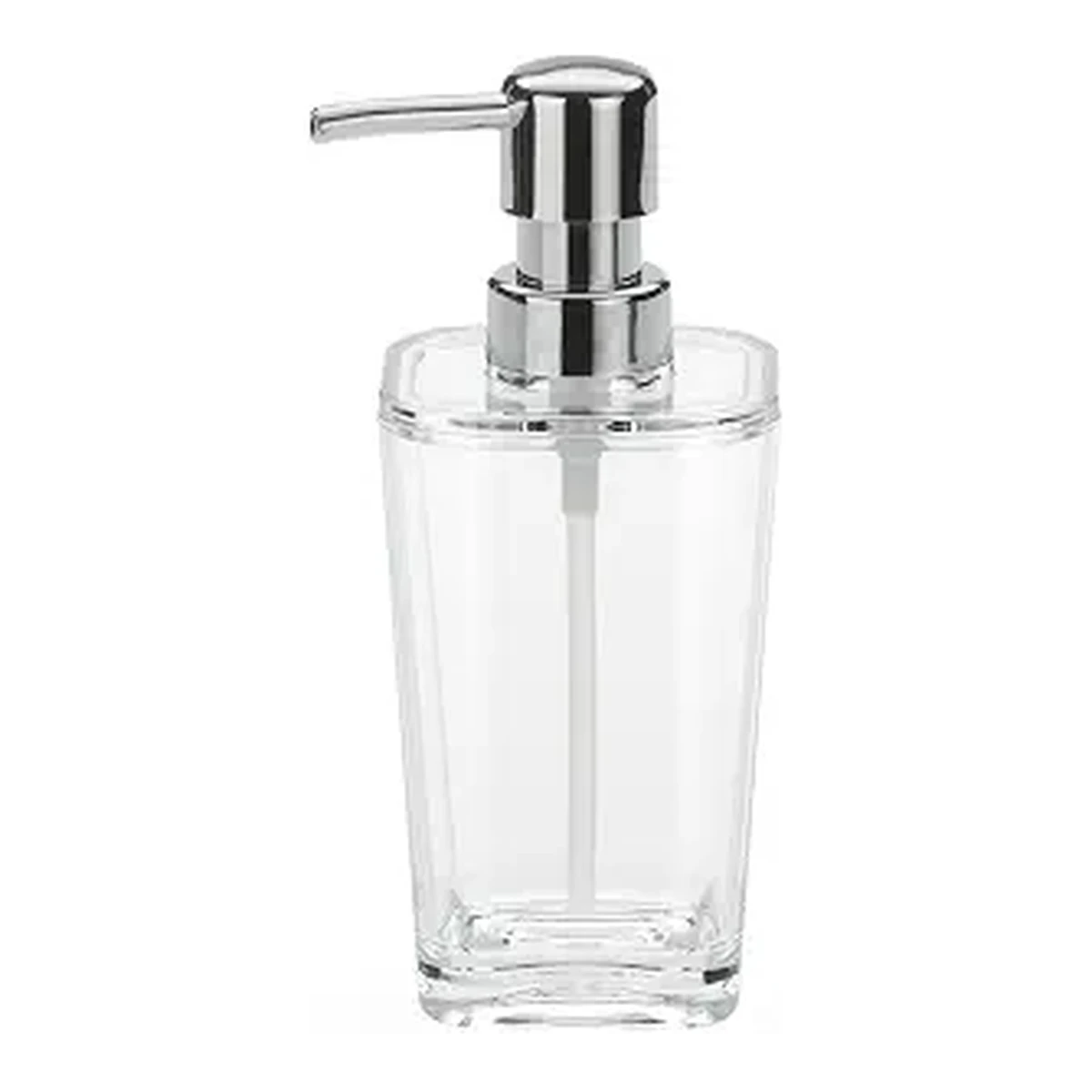 Kela Kristall Glass Bathroom Liquid Soap Dispenser - Clear