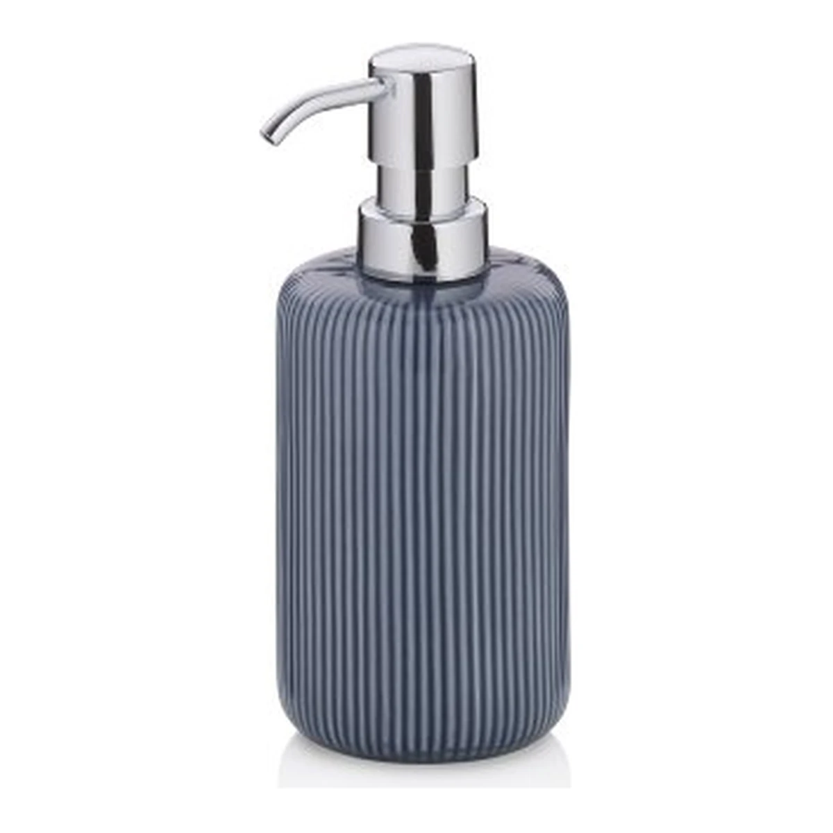 Kela Ava Ceramic Bathroom Liquid Soap Dispenser - 350 ml - Smoke Blue