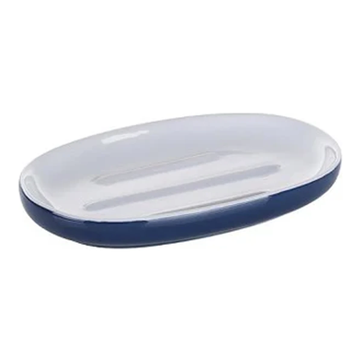 Kela Isabella Ceramic Bathroom Soap Dish - Indigo