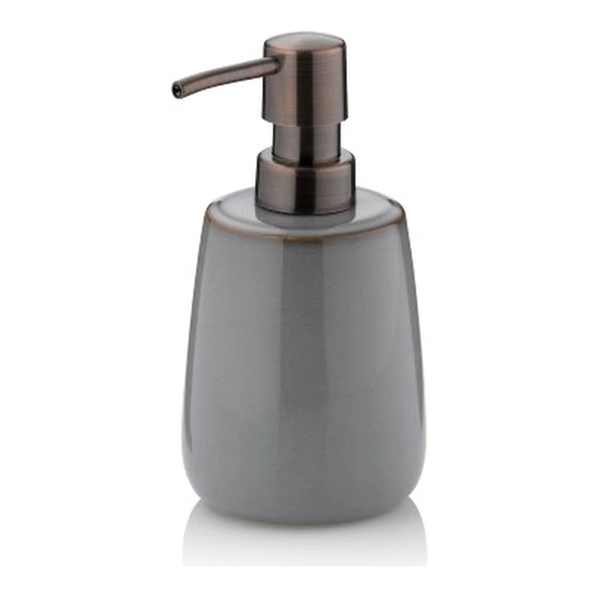 Kela Liana Ceramic Bathroom Liquid Soap Dispenser - 300 ml - Fog Blue