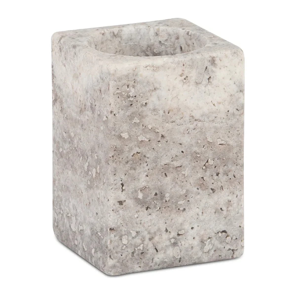 Andrea Toothbrush Holder - Grey Marble (BA25093)