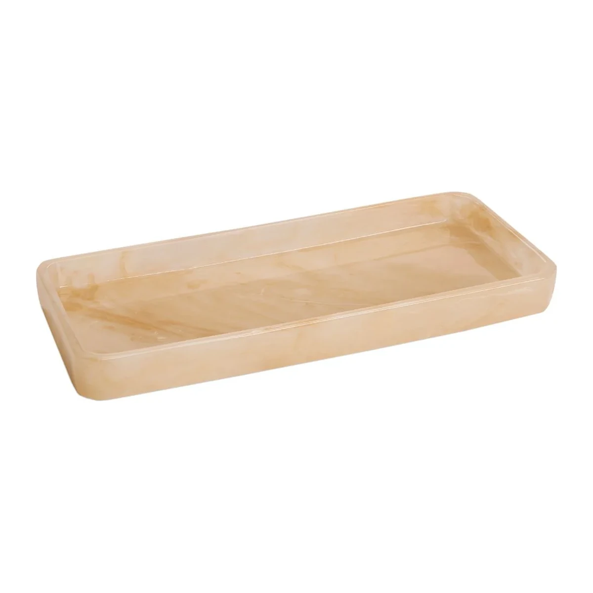 Andrea Decorative Tray - White Onyx (BA24198)