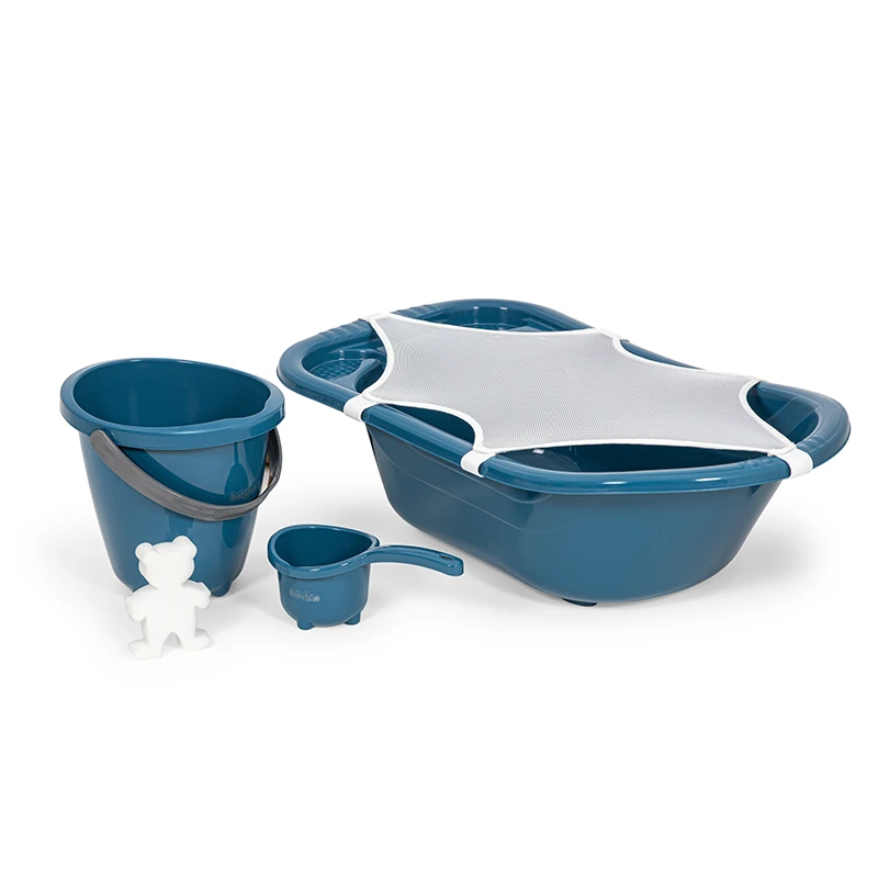 Babyjem Baby Bath Set - 5pcs - Indigo Blue