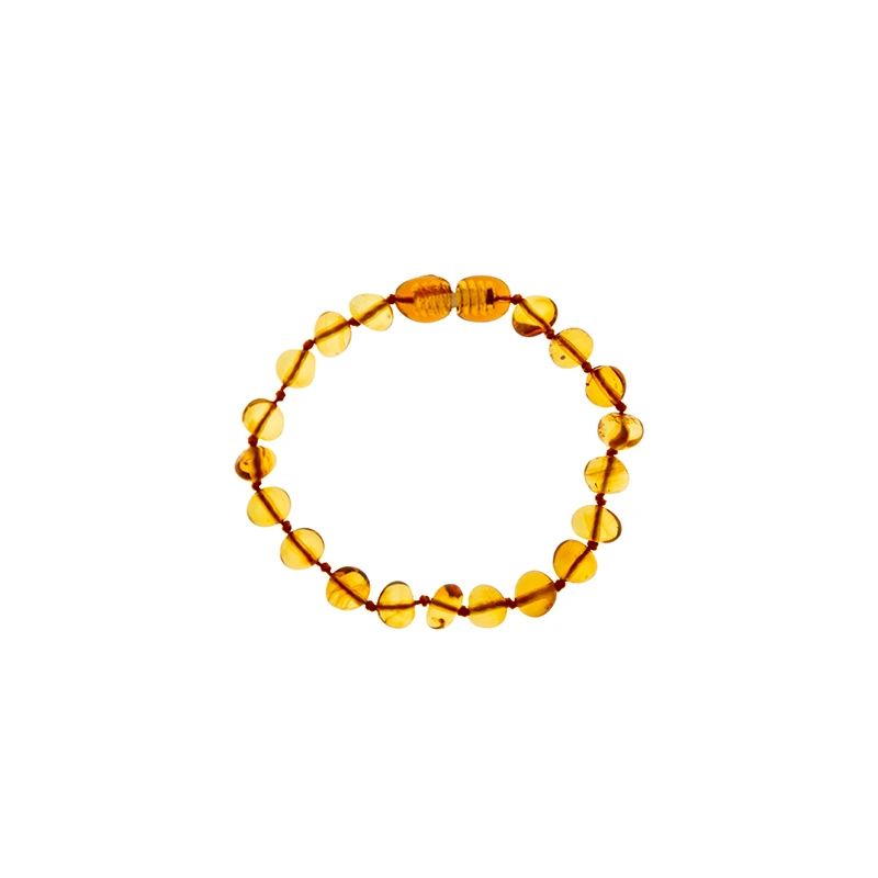 Babyjem Amber Wristband - Light Honey