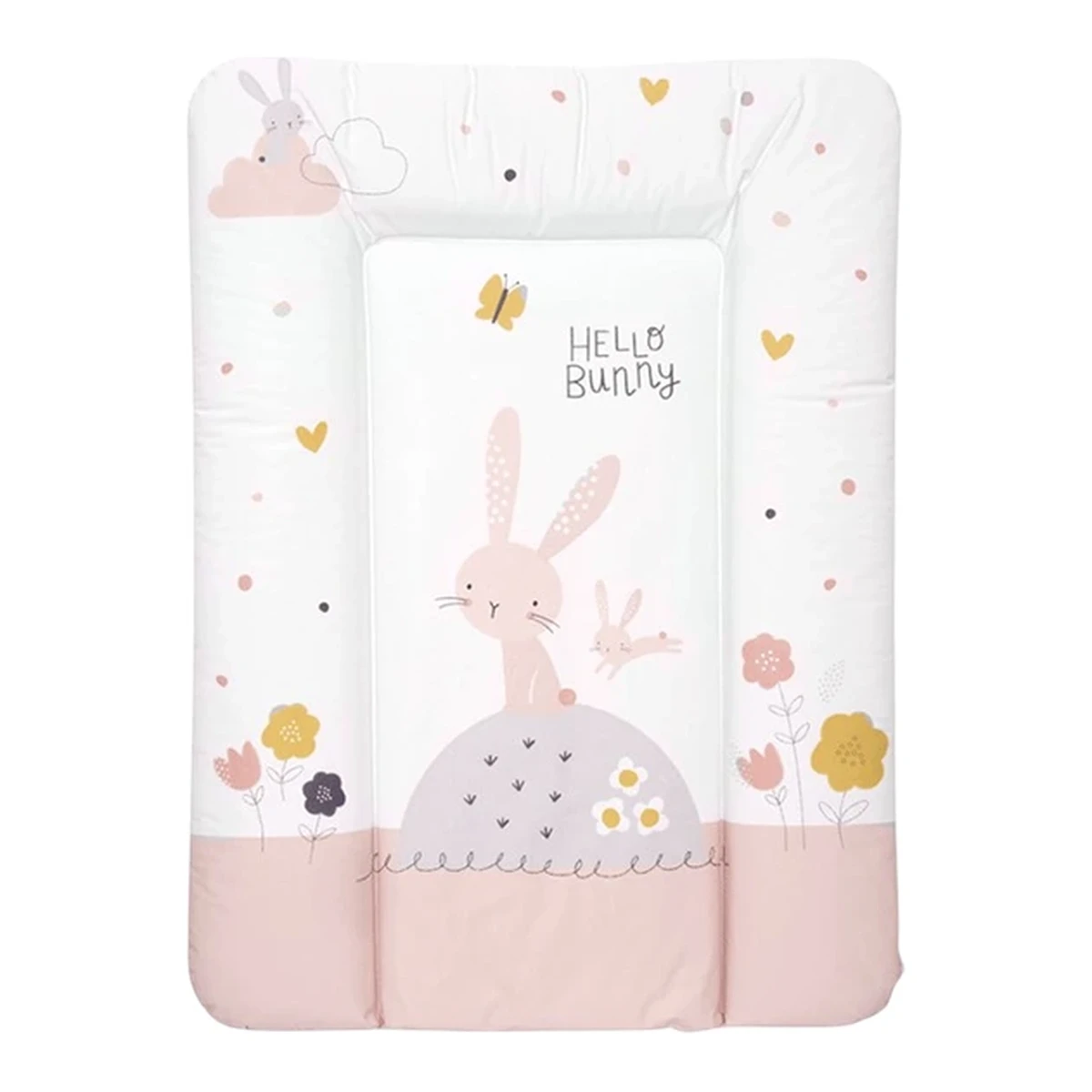 Funna Baby Changing Mat Rabbit - Pink