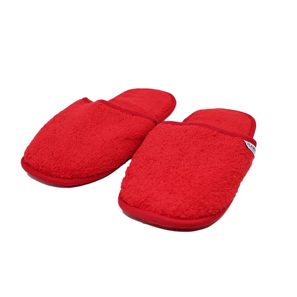 Cannon Bath Slippers - Red