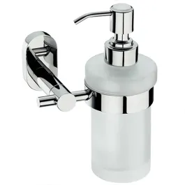 Kela "Lucido" Wall-Mounted Soap Dispenser - 250 ml - Silver product thumbnail 2
