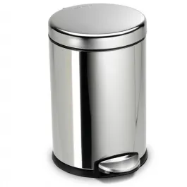 Simplehuman Stainless Steel Trash Bin-4.5 L - Polished product thumbnail 2