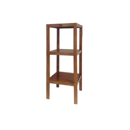 Nova Home Fend Rack Unit, Bamboo, 3 Shelves - Brown product thumbnail 2