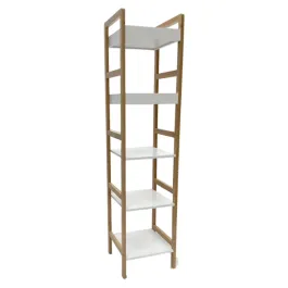 Nova Home Zest Rack Unit, Bamboo, 5 Shelves - Natural product thumbnail 2