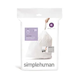 Simplehuman Custom Fit Liners-35-45 L (Code K) - White product thumbnail 2
