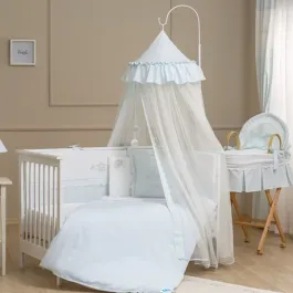 Funna Baby-Prince Mosquito Net - 100% Cotton - 500x180 cm - Blue product thumbnail 2