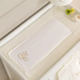Funna Luna Elegant Baby Changing Mat, %100 Cotton - Gold product thumbnail 2