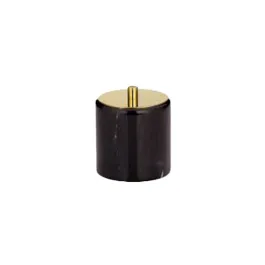 Kela "Liron" Cotton Storage Small Box - Marble - Black product thumbnail 2