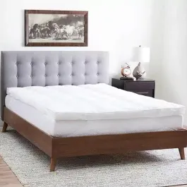 Nova Home MicroGel Mattress Topper 200x200cm - White product thumbnail 2