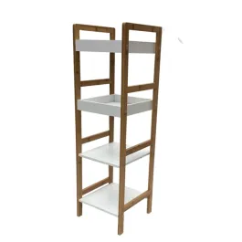 Nova Home Zest Rack Unit, Bamboo, 4 Shelves - Natural product thumbnail 2