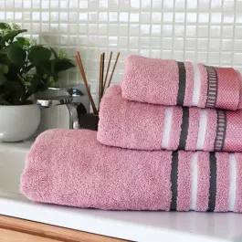 Nova Home Ombre Towel, 100% Cotton - Rose product thumbnail 2