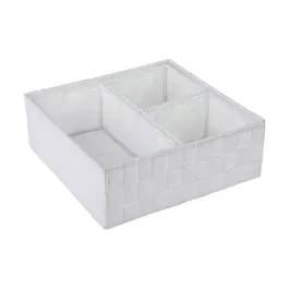 Weva PP Square Basket Set – 4 PCs - White product thumbnail 2
