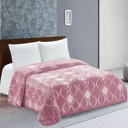 Nova Home Engraved Diamond Blanket - Twin - Pink product thumbnail 2