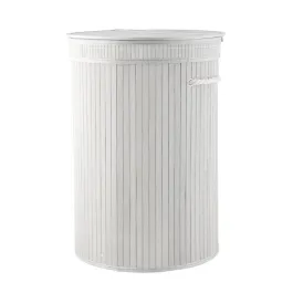 Weva Lorin Foldable Laundry Basket - Round - White product thumbnail 2