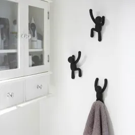 Umbra Buddy 3 Piece Hooks - Black product thumbnail 2