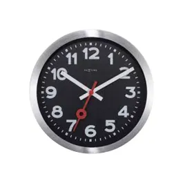 Nextime "Station" Wall & Table Clock - 19 cm - Black product thumbnail 2