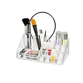 Wenko Femme Cosmetic Organizer With 16 compartment - Clear product thumbnail 2