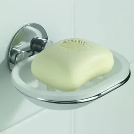 Wenko Chrome Turbo-Loc Soap Dish product thumbnail 2