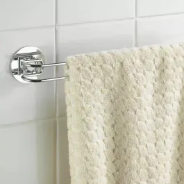 Wenko Towel Rail "Turbo-loc" - Stainless Steel - Silver product thumbnail 2