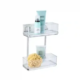 Wenko Quadro Vacuum-Loc Wall Rack, 2-Tier product thumbnail 2