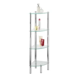 Wenko Yago Corner Rack Unit, 4 Shelves product thumbnail 2