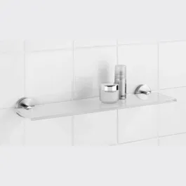 Wenko "Bosio" Wall Shelf - Stainless Steel - Silver product thumbnail 2
