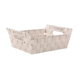 Weva PP Storage Basket Large – Beige product thumbnail 2