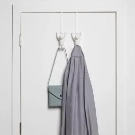 Umbra Buddy Double Over-The-Door Hook - White product thumbnail 2