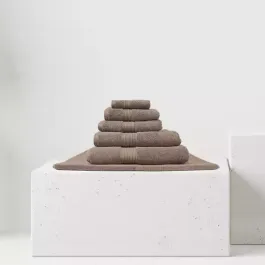 Nova Home "Pretty Collection" Towel - 100% Cotton, 33X33 cm - Moka product thumbnail 2