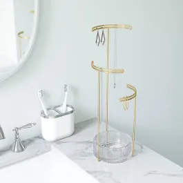 Umbra "Tesora" Jewelry Stand - Brass product thumbnail 2