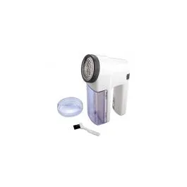 Wenko Jumbo Clothes Shaver With Stainless Steel Head & Cleaning Brush- Battery Operated - White product thumbnail 2