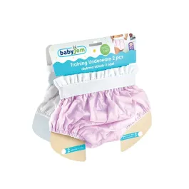 Babyjem Training Underwear Pants Set - 2pcs - Pink product thumbnail 2