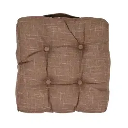 Nova Home Malinda Chair Pad - Brown product thumbnail 2