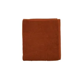 Nova Home Pretty Collection Bath Mat Towel - 100% cotton - 60x80 cm - Light brown product thumbnail 2