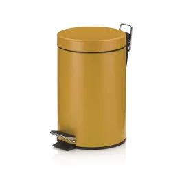 Kela Monaco Waste Pedal Bin - 3 Liter - Yellow Curry product thumbnail 2