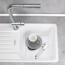 Wenko Kristall Draining Mat - Transparent product thumbnail 2
