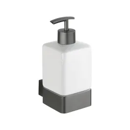 Wenko Montella Rustproof Liquid Soap Dispenser - Antracite product thumbnail 2
