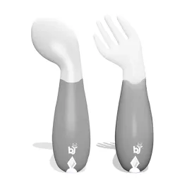 Babyjem Angled Cutlery Set - White product thumbnail 2