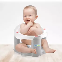 Babyjem Baby Bathing & Feeding Seat - Grey product thumbnail 2