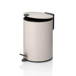 Kela "Mats" Waste Pedal Bin - 3 Liter - Beige product thumbnail 2