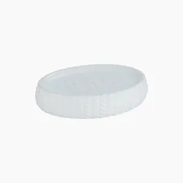 Wenko Barinas Ceramic Soap Dish - White product thumbnail 2