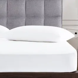 Nova Home "UltraPlain" Pillowcas Set - 50x75 cm - 2 Pcs - White product thumbnail 2
